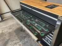 Stahlgruppe sg57 werkbank met gereedschap 386pcs - afbeelding 10 van  14