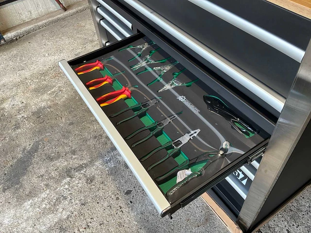 Stahlgruppe sg57 werkbank met gereedschap 386pcs - afbeelding 11 van  14