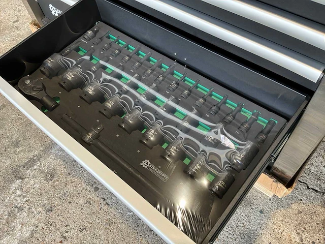 Stahlgruppe sg57 werkbank met gereedschap 386pcs - afbeelding 14 van  14