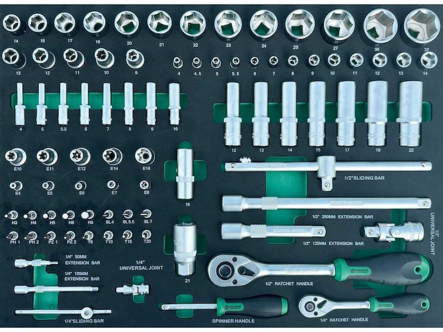 Stahlgruppe sg9 - gereedschapswagen - inclusief gereedschap - afbeelding 5 van  14