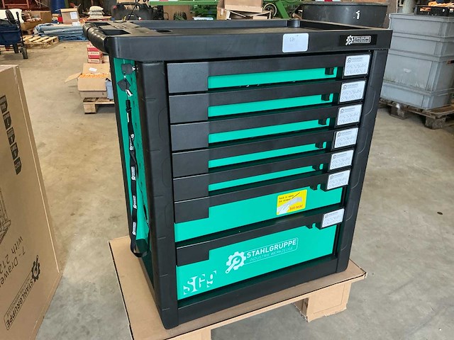 Stahlgruppe sg9 gereedschapswagen 212-delig - afbeelding 1 van  10