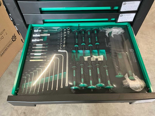 Stahlgruppe sg9 gereedschapswagen 212-delig - afbeelding 8 van  10