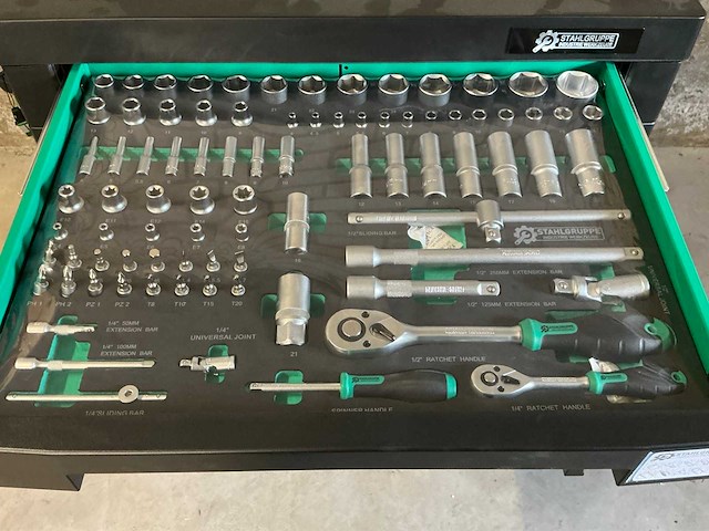Stahlgruppe sg9 gereedschapswagen (2x) - afbeelding 4 van  9