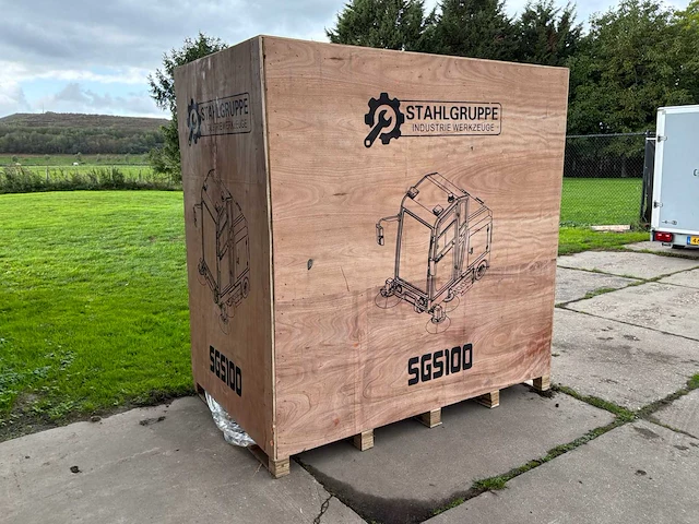 Stahlgruppe sgs100 industriële veegmachine - afbeelding 5 van  15