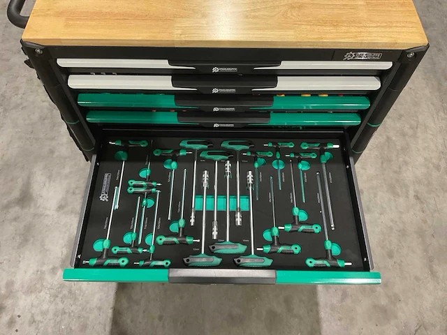 Stahlgruppe transportschade 7 laden met 307 pcs sg36 gereedschapswagen - afbeelding 2 van  22