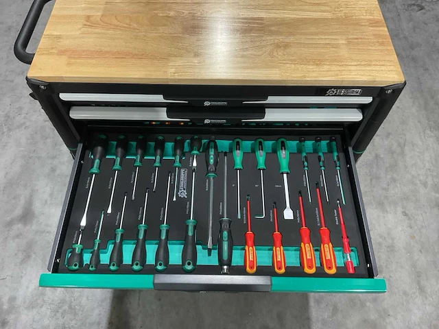 Stahlgruppe transportschade 7 laden met 307 pcs sg36 gereedschapswagen - afbeelding 21 van  22