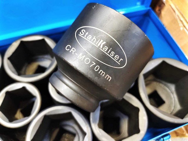 Stahlkaiser - 2025 - extra lang xxl 1" - 25 delige krachtdoppenset - afbeelding 2 van  4