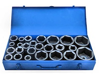 Stahlkaiser - 2025 - extra lang xxl 1" - 25 delige krachtdoppenset - afbeelding 3 van  4