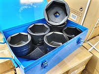 Stahlkaiser - 2025 - extra lang xxxl 1" - 6 delige krachtdoppenset - afbeelding 1 van  4