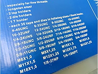 Stahlkaiser - 2025 - sae en metric - draadsnijset - afbeelding 4 van  6