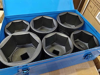 Stahlkaiser - 20786 - krachtdoppenset 80-105mm 6-delig - afbeelding 4 van  5
