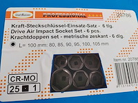 Stahlkaiser - 20786 - krachtdoppenset 80-105mm 6-delig - afbeelding 5 van  5