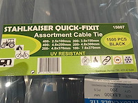 Stahlkaiser - kabelbinder set 1500dlg - afbeelding 5 van  10