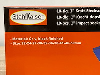 Stahlkaiser - kracht doppenset 10 delig - afbeelding 7 van  7