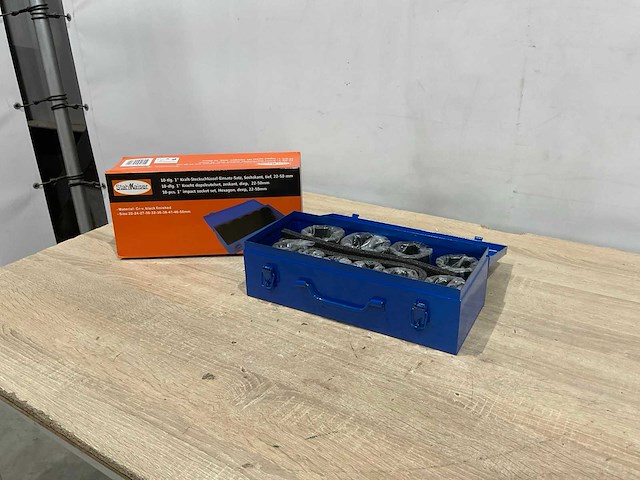 Stahlkaiser - kracht dopsleutel set 10 delig - afbeelding 1 van  6