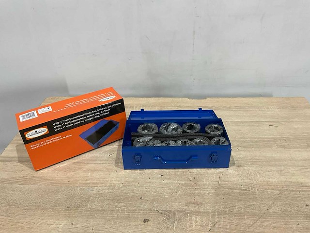 Stahlkaiser - kracht dopsleutel set 10 delig - afbeelding 3 van  6