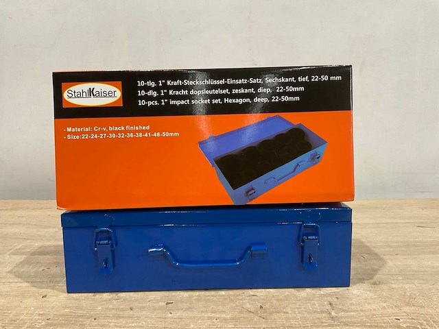 Stahlkaiser - kracht dopsleutel set 10 delig - afbeelding 5 van  6