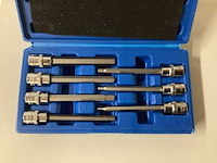 Stahlkaiser dopbit-set inbus extra lang 7 delig - afbeelding 1 van  4