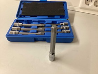 Stahlkaiser dopbit-set torx extra lang 7 delig - afbeelding 5 van  6