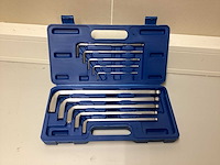 Stahlkaiser inbus sleutelset 10 delig - afbeelding 1 van  3