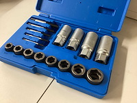 Stahlkaiser tapeind / moer en bout verwijderaar 17 delig - afbeelding 2 van  5