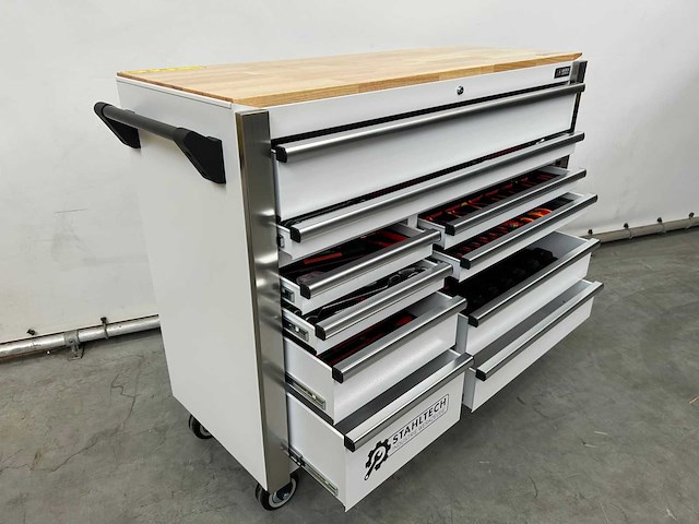 Stahltech - 387-delig - gereedschapswagen - afbeelding 15 van  23