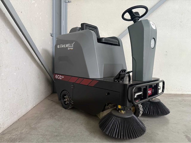 Stahlwelle ecoclean zelfrijdende veegmachine - afbeelding 1 van  32
