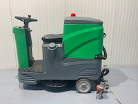 Stahlwerk - sw900 - industriële opzit schrobzuigmachine 24v - acculader