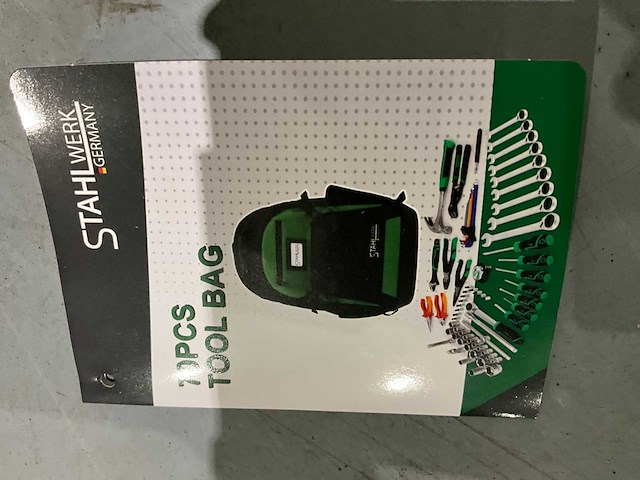 Stahlwerk 70 stuks gereedschapstas - afbeelding 1 van  5