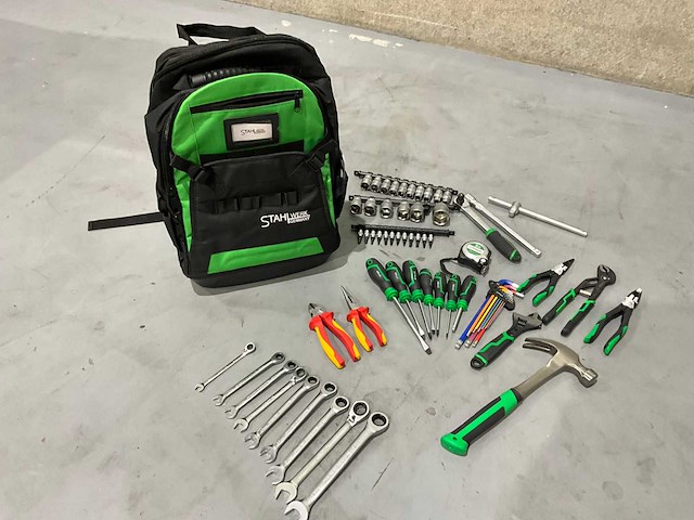 Stahlwerk 70 stuks gereedschapstas - afbeelding 1 van  1