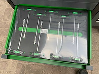 Stahlwerk germany sw22 755-delige gereedschapswagen - afbeelding 11 van  19