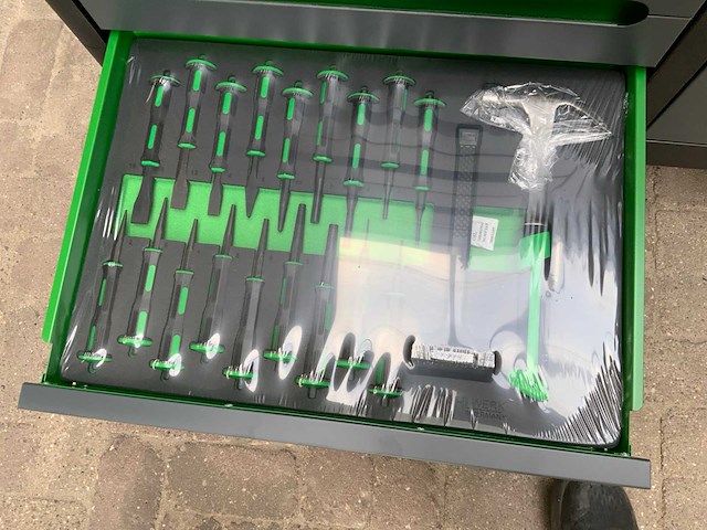 Stahlwerk germany sw22 755-delige gereedschapswagen - afbeelding 12 van  19