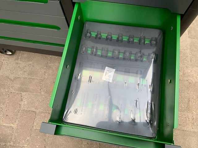 Stahlwerk germany sw22 755-delige gereedschapswagen - afbeelding 17 van  19