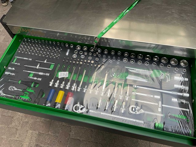 Stahlwerk germany sw22 755-delige gereedschapswagen - afbeelding 5 van  19