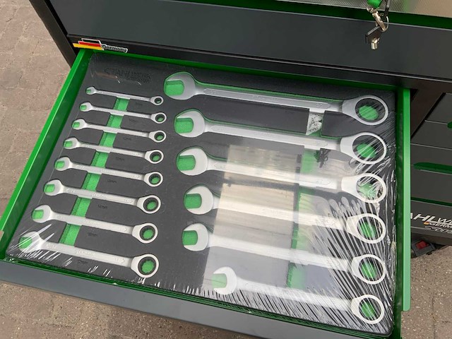 Stahlwerk germany sw22 755-delige gereedschapswagen - afbeelding 6 van  19