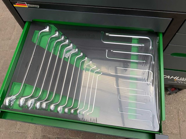 Stahlwerk germany sw22 755-delige gereedschapswagen - afbeelding 7 van  19