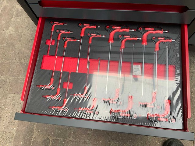 Stahlwerk germany sw24 755-delige gereedschapswagen - afbeelding 11 van  17