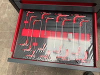Stahlwerk germany sw24 755-delige gereedschapswagen - afbeelding 11 van  17