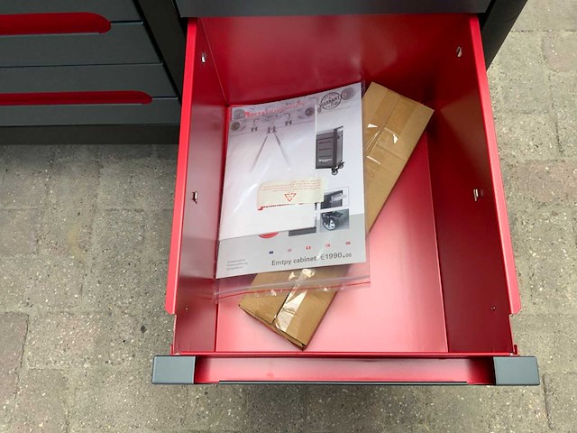 Stahlwerk germany sw24 755-delige gereedschapswagen - afbeelding 13 van  17