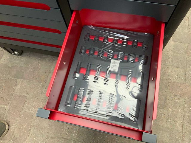 Stahlwerk germany sw24 755-delige gereedschapswagen - afbeelding 14 van  17