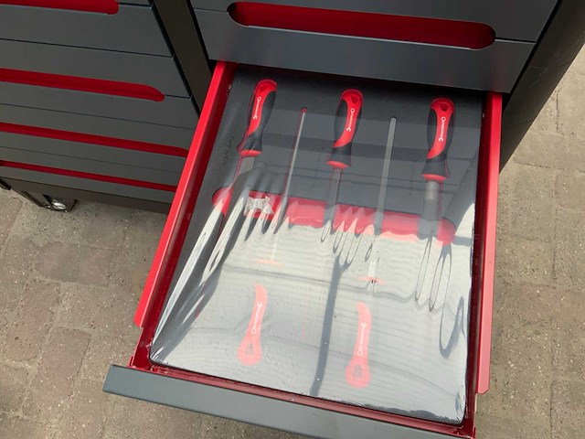 Stahlwerk germany sw24 755-delige gereedschapswagen - afbeelding 15 van  17