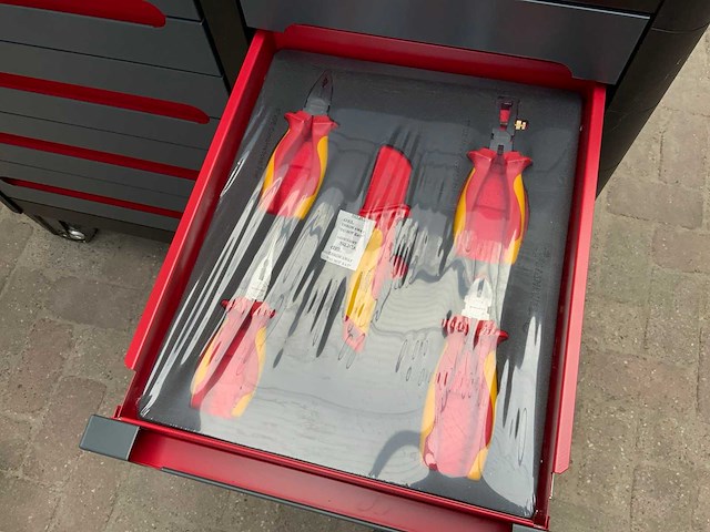 Stahlwerk germany sw24 755-delige gereedschapswagen - afbeelding 16 van  17