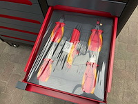 Stahlwerk germany sw24 755-delige gereedschapswagen - afbeelding 16 van  17