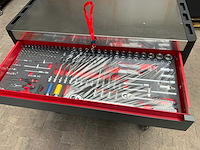 Stahlwerk germany sw24 755-delige gereedschapswagen - afbeelding 4 van  17