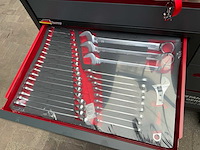 Stahlwerk germany sw24 755-delige gereedschapswagen - afbeelding 5 van  17