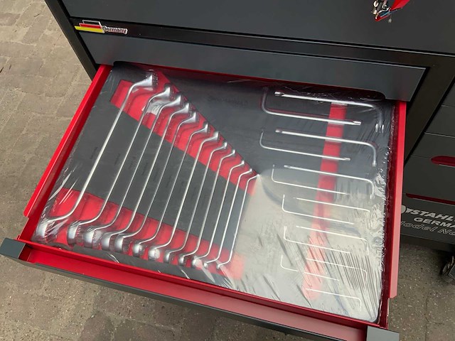 Stahlwerk germany sw24 755-delige gereedschapswagen - afbeelding 6 van  17