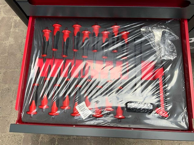 Stahlwerk germany sw24 755-delige gereedschapswagen - afbeelding 9 van  17