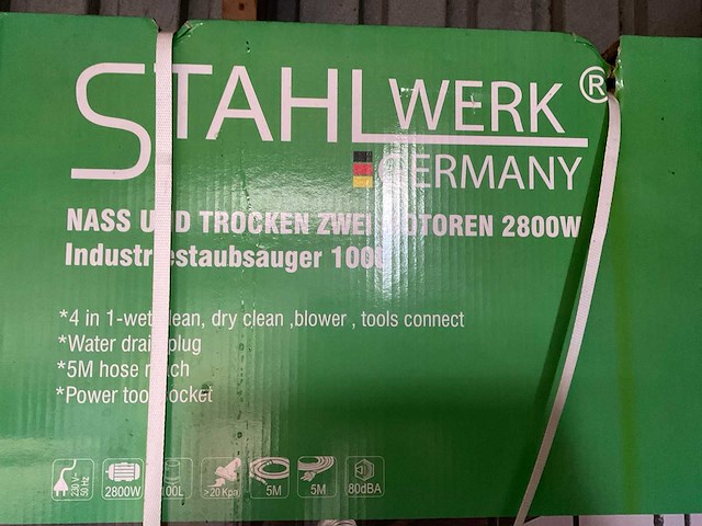 Stahlwerk industriële stofzuiger - afbeelding 3 van  3