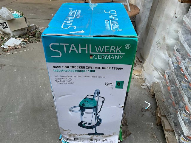 Stahlwerk nat&droog industriële stofzuiger - afbeelding 3 van  4