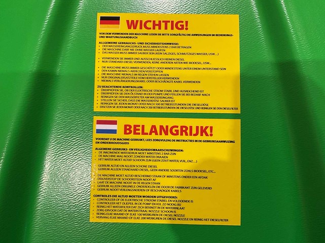 Stahlwerk sw-650 hogedrukreiniger 200bar 380v - afbeelding 2 van  19